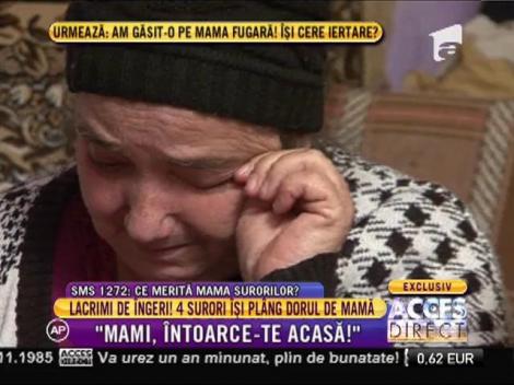 Patru surori își plâng dorul de mamă