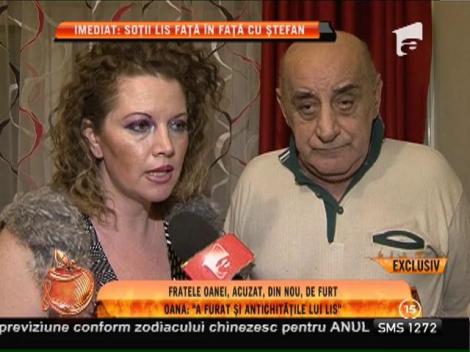 Oana Lis, noi acuzaţii grave la adresa fratelui ei: "Ştefan i-a furat antichităţile lui Viorel!"
