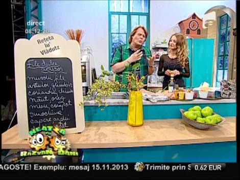 Reţeta lui Vlădutz: File dulce acrişor