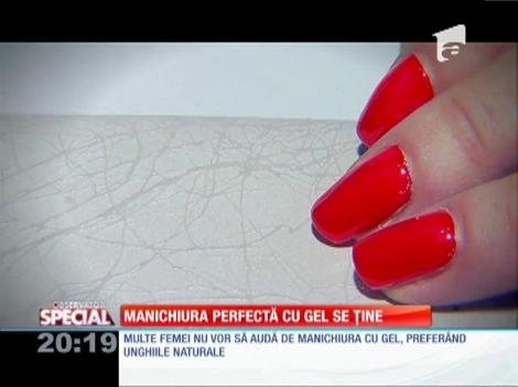 Special! Manichiura perfectă cu gel se ține
