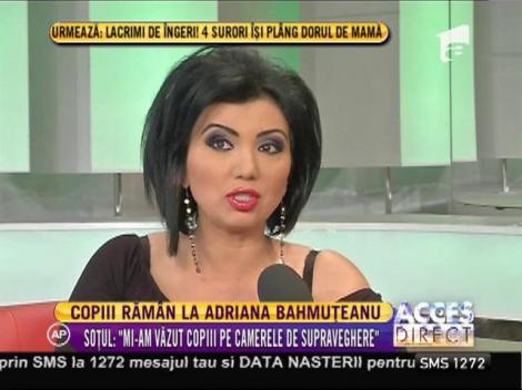 Copiii rămân la Adriana Bahmuțeanu