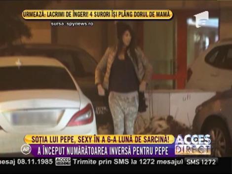 Soția lui Pepe radiază de fericire