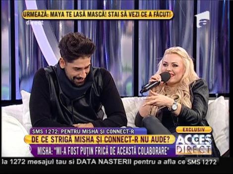 Misha: "Mi-a fost puțin frică de această colaborare"