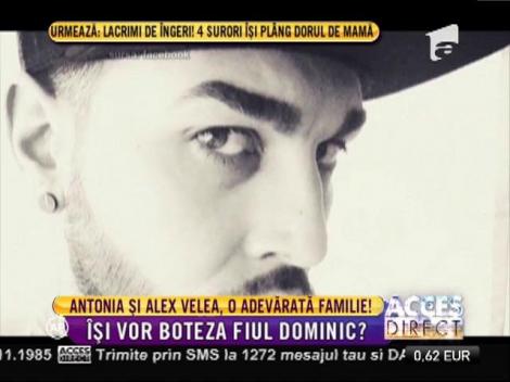 Antonia și Alex Velea, o adevărată familie