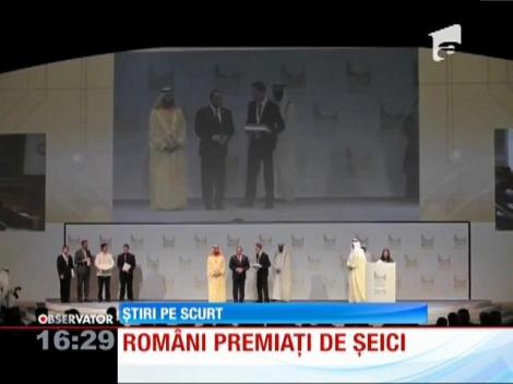 Români premiați de șeici
