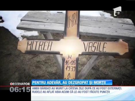 UPDATE/ Deshumaţi pentru anchetă