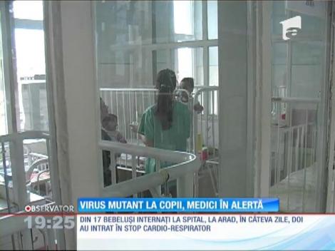 Virus mutant la copii, medici în alertă