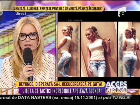 Beyonce de România, disperată să-l recucerească pe Guță
