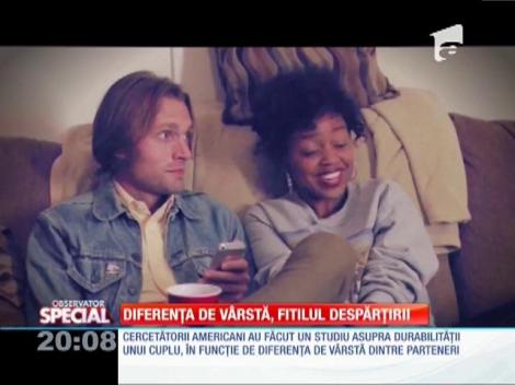 SPECIAL! Durabilitatea relaţiilor &icirc;n funcţie de diferenţele de v&acirc;rstă