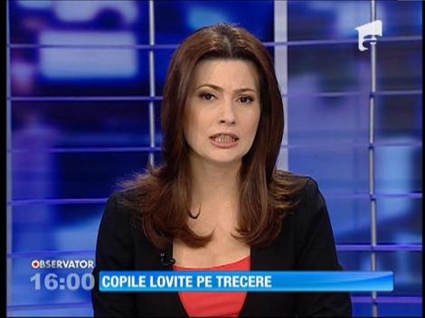 Trei fete au fost lovite de o mașină pe o trecere de pietoni din Buzău