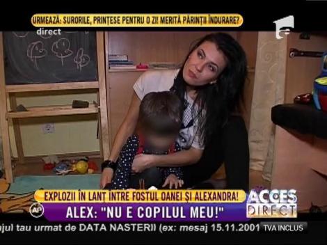 Fostul iubit al Oanei are un nou motiv de scandal cu mama băieţelului său