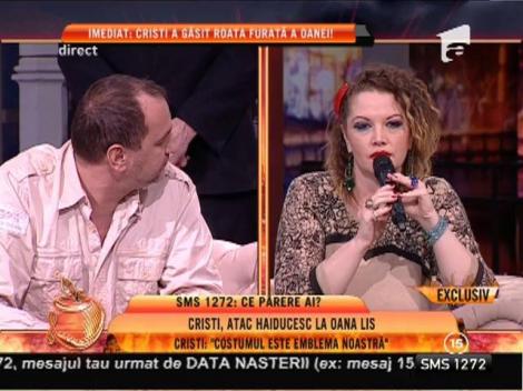 Cristi, atac haiducesc la Oana Lis!