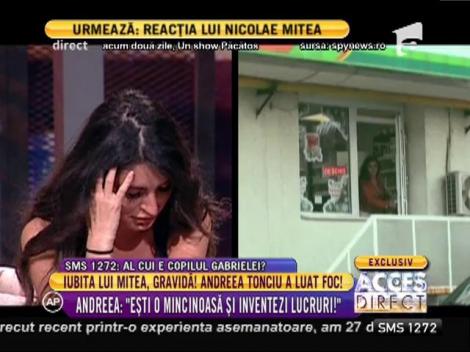 Andreea Tonciu, foc și pară pe fosta iubită a lui Mitea, rămasă gravidă