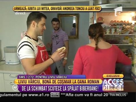 Liviu Vârciu, bonă de coșmar la Oana Roman!