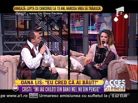 Oana Lis, scandal cu unul dintre membrii trupei "Haiducii"