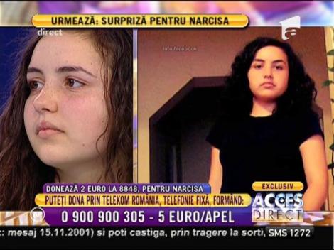 Narcisa vrea să învingă cancerul! Ajut-o, donând 2 euro la 8848!