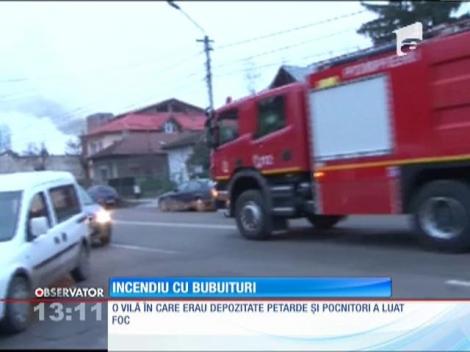 Incendiu cu artificii