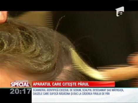 SPECIAL! Aparatul care citește părul!