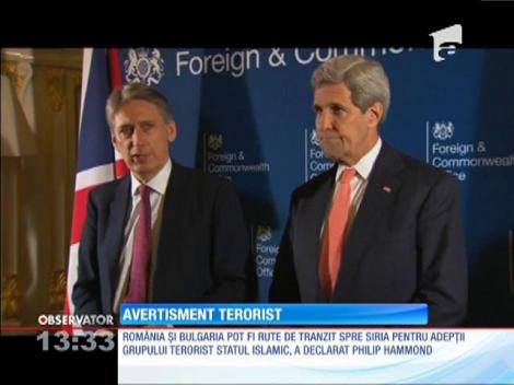 România şi Bulgaria pot fi rute de tranzit pentru teroriștii din Statul Islamic