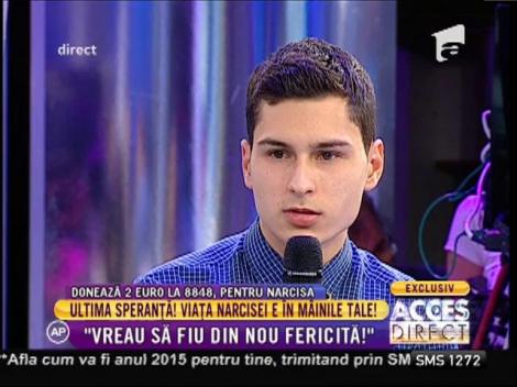 Narcisa vrea să învingă cancerul! Iubitul ei o susține necondiționat!