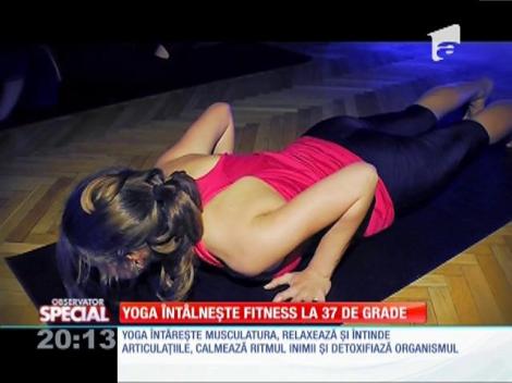Hotpod: Un altfel de yoga, la 37 de grade