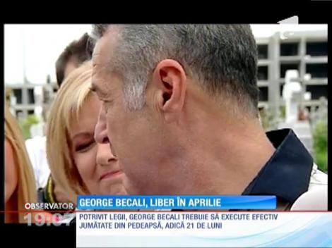 Gigi Becali, liber în Aprilie
