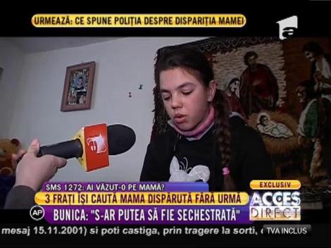 Trei frați își caută mama dispărută fără urmă!