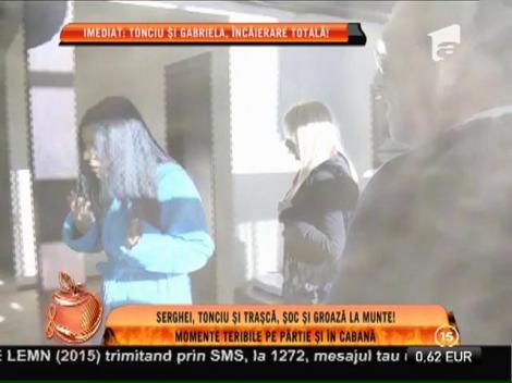 Serghei, Tonciu şi Traşcă, şoc şi groază la munte!