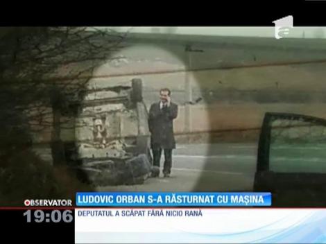 Ludovic Orban s-a răsturnat cu mașina