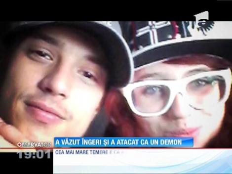 Un tânăr a văzut îngeri și a atacat ca un demon