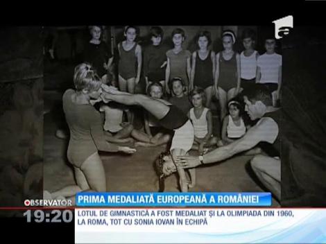 Prima medaliată europeană a României