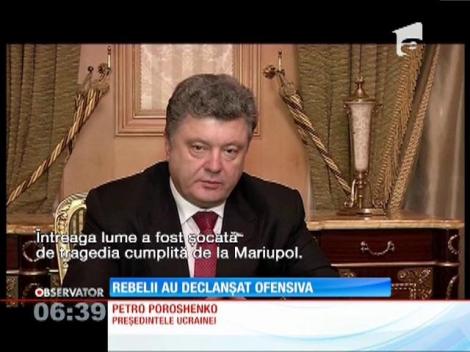 Rebelii au declanșat ofensiva în Ucraina