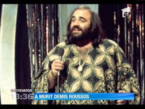 A murit cântăreţul grec Demis Roussos