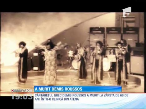 Marele Demis Roussos a muri! A iubit România ca pe a doua lui ţară
