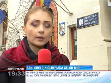 Fără concursuri cu taxă în şcoli!