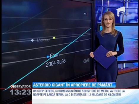 Un asteroid gigant va trece pe lângă Terra