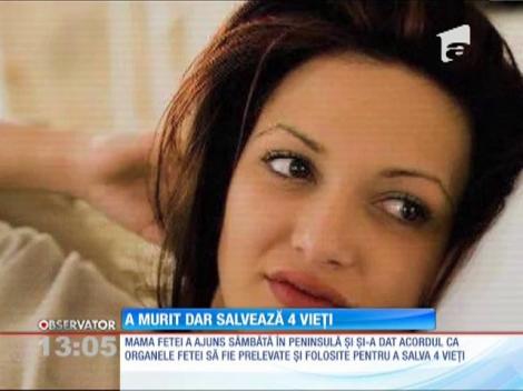 Organele tinerei românce ucise în Italia vor fi donate