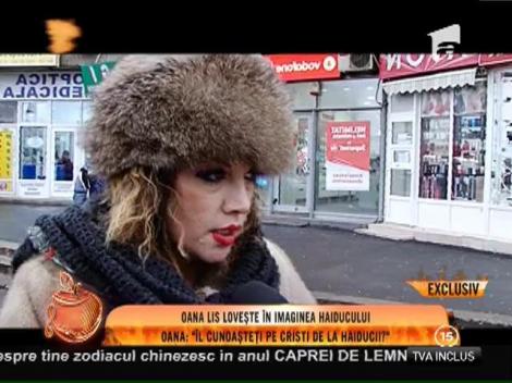 Oana Lis lovește în imaginea lui Cristi Haiduc