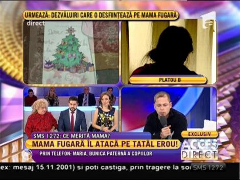Maria, bunica paternă a copiilor: "Fiul meu spune adevărul!"