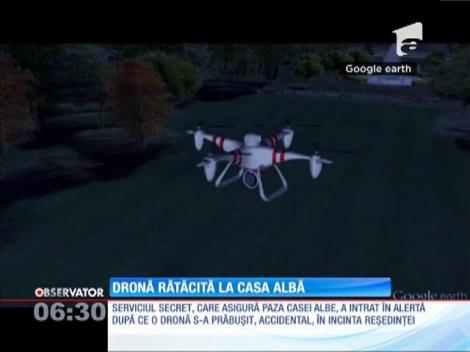 Alertă în SUA! O drona a aterizat forţat pe peluza Casei Albe