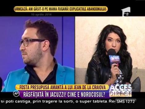 Giulia, presupusa amanta a lui Jean de la Craiova, răsfăț în jacuzzi