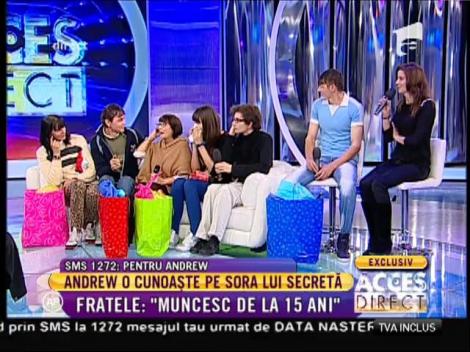 Andrew și-a cunoscut pentru prima dată cei trei frați ai săi!