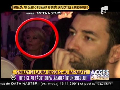 Smiley s-ar putea împăca cu Laura Cosoi