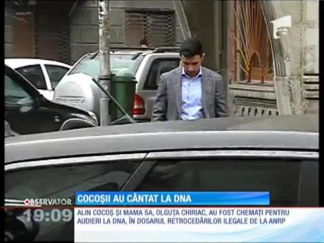 Alin Cocoş şi mama lui, audiați la DNA