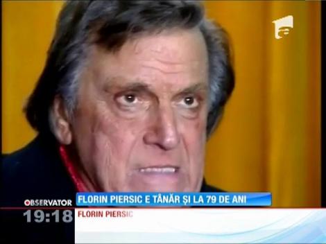 Florin Piersic și-a aniversat ziua de naștere pe scenă