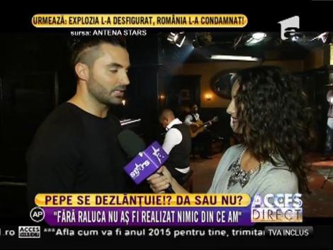 Pepe, declarație supremă de dragoste pentru soția sa: ”Fără Raluca nu aş fi realizat nimic din tot ceea ce am!”