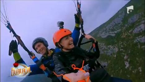 I-a testat curajul și s-a convins! Monique a sărit în gol pentru "Burlacul"