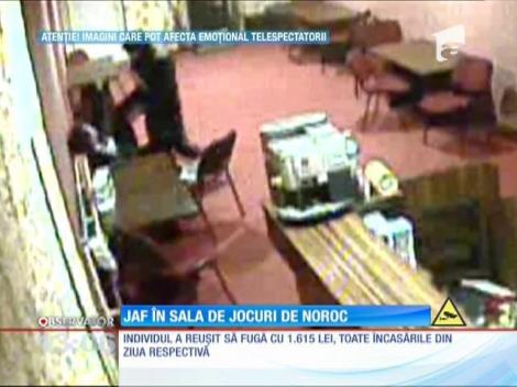 Jaf în sala de jocuri de noroc