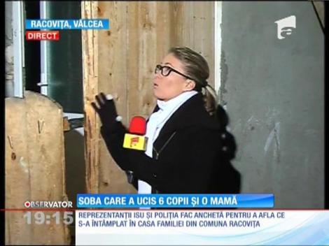 6 copii şi mama lor au murit de la o sobă cu lemne la Vâlcea