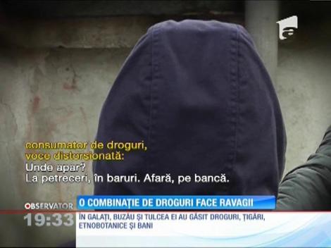 O combinatie de droguri face ravagii în Galaţi, Brăila şi Tulcea